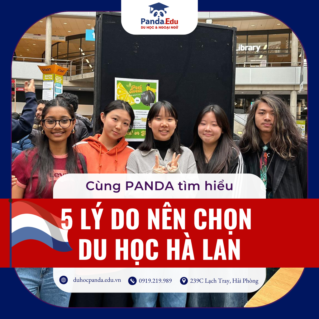 5 lý do nên chọn du học Hà Lan