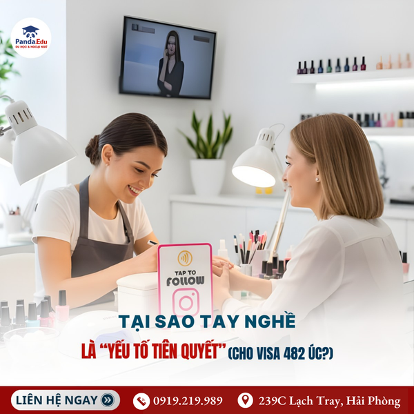 Tại sao tay nghề là “yếu tố tiên quyết” cho Visa 482 Úc?