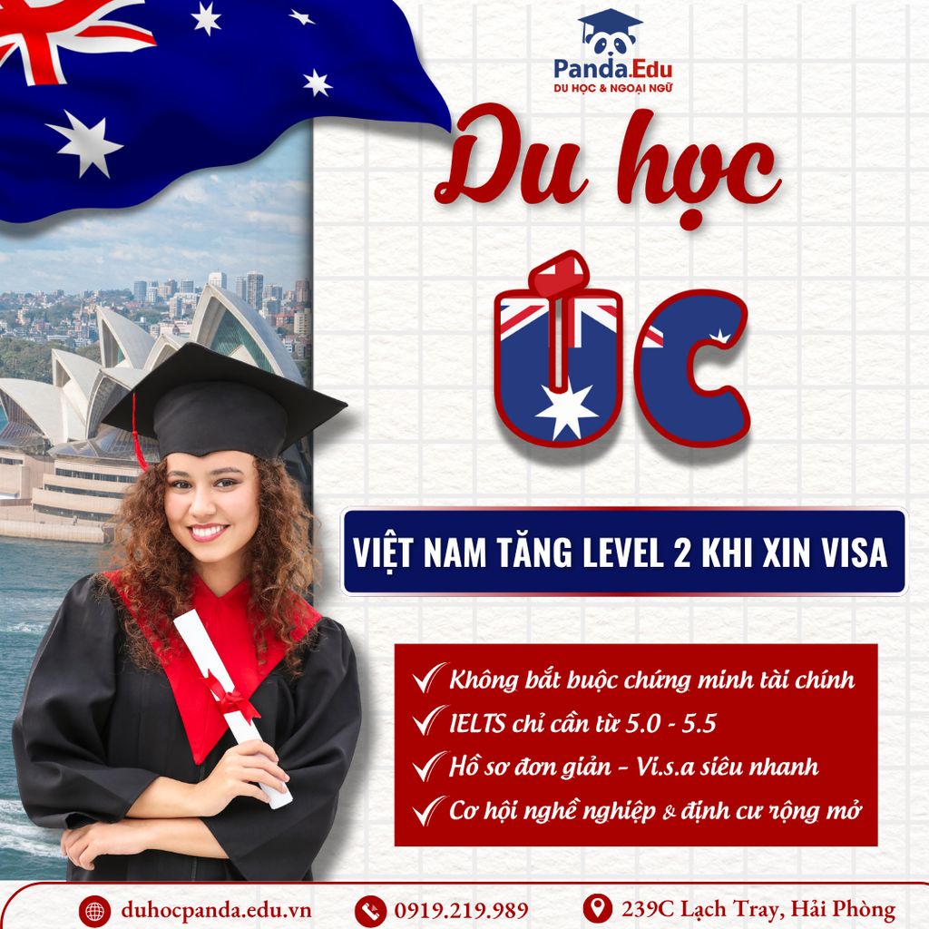 Lợi thế khi chọn du học Úc vào thời điểm Việt Nam tăng level 2 xét visa