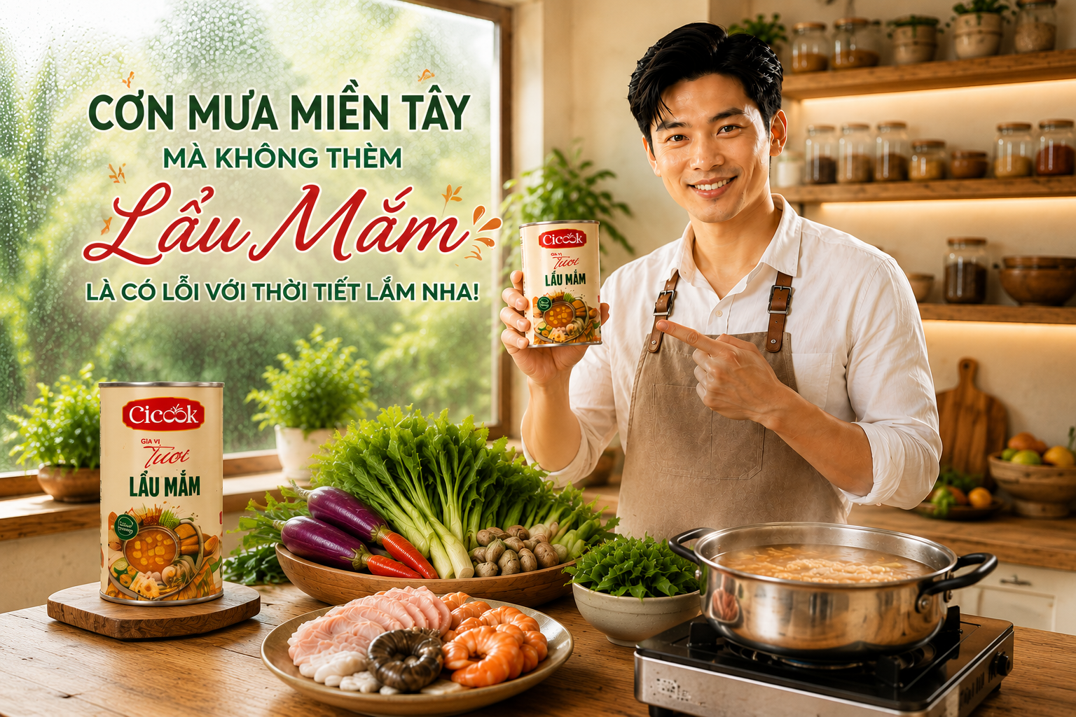 Cơn Mưa Miền Tây Mà Không Thèm Lẩu Mắm Là Có Lỗi Với Thời Tiết Lắm Nha