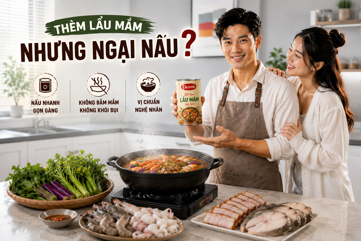 Thèm Lẩu Mắm Mà Sợ Ám Mùi? Đây Là Cách Ăn Đã Cái Nư Mà Không Cần “Đánh Vật” Với Gian Bếp