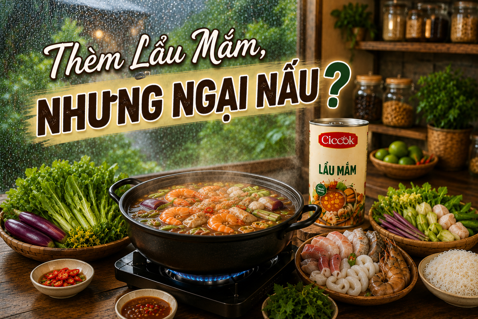 Thèm Lẩu Mắm Mà Nghĩ Tới Cảnh Lọc Mắm Là Thấy Oải Chè Đậu Rồi Chế!