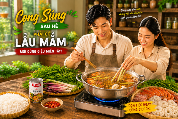Cọng Súng Sau Hè – Có Rau Đồng Là Phải Có Nồi Lẩu Mắm