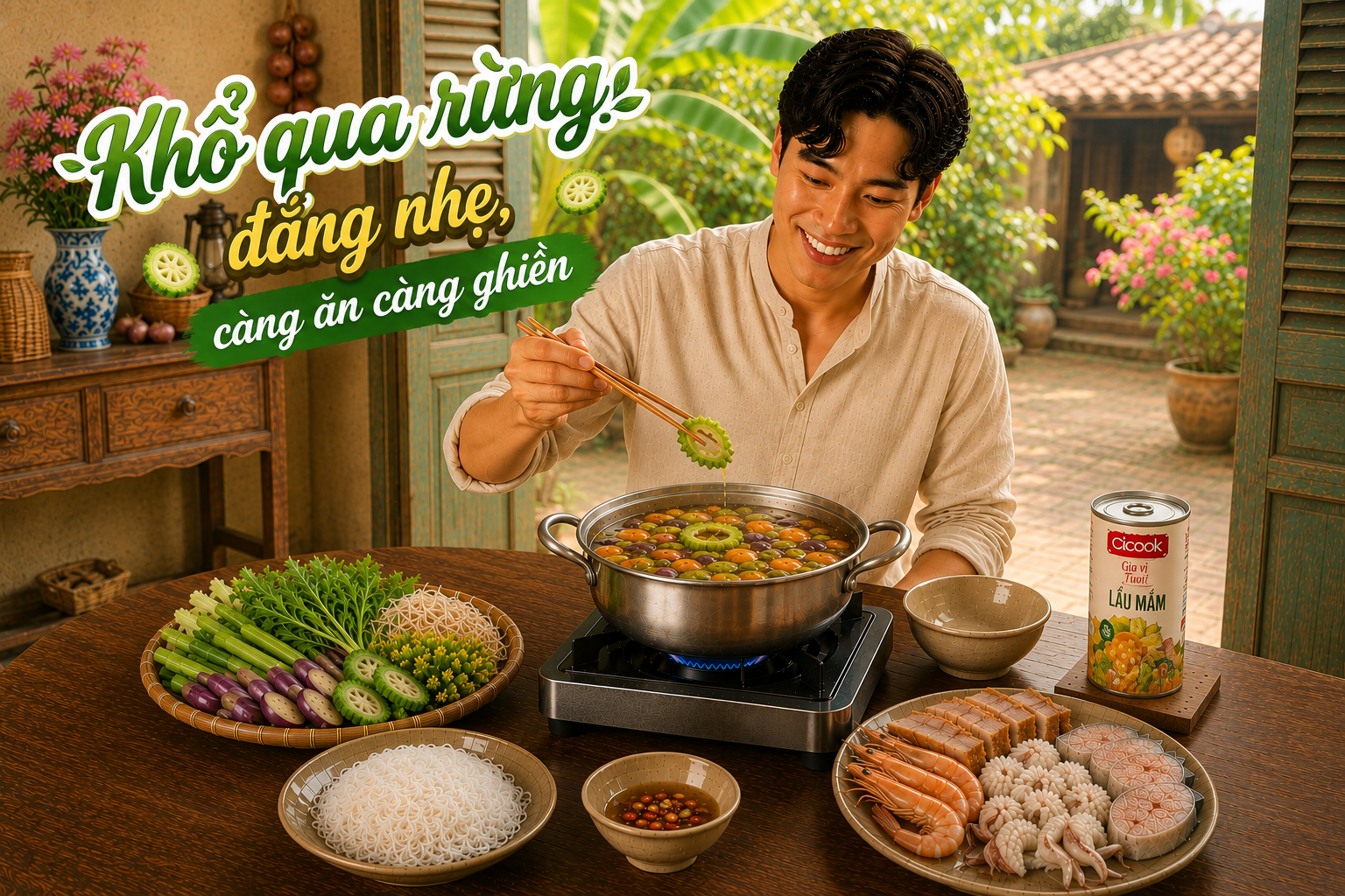 Khổ Qua Rừng Đắng Nhẹ – Càng Ăn Càng Ghiền