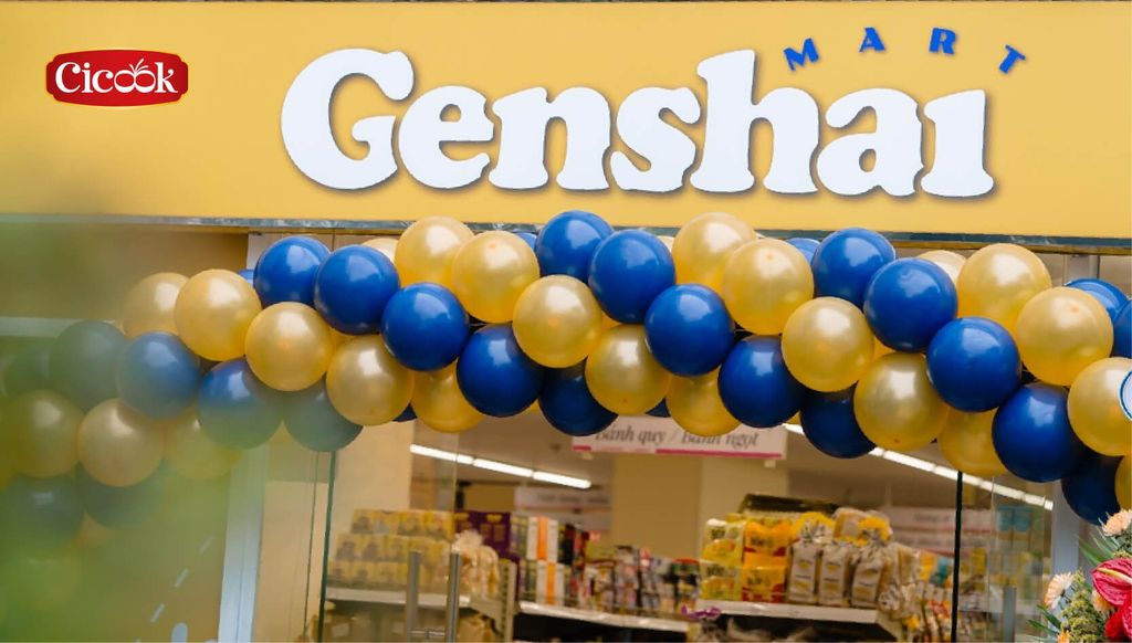 Cicook chính thức có mặt tại chuỗi siêu thị Genshai