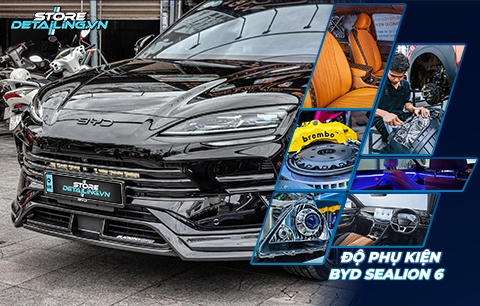 Top 20+ Phụ Kiện Độ Xe BYD Sealion 6
