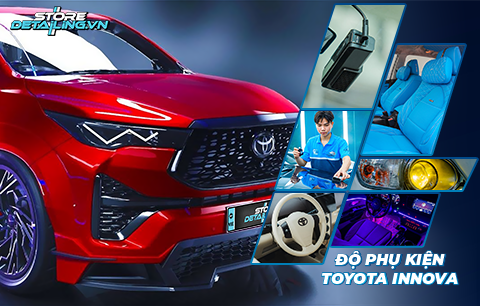 Top 20+ Phụ Kiện Độ Xe Toyota Innova