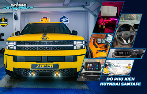 Top 20+ Phụ Kiện Độ Xe Hyundai Santafe