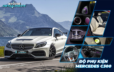 Top 20+ Phụ Kiện Độ Xe Mercedes C300