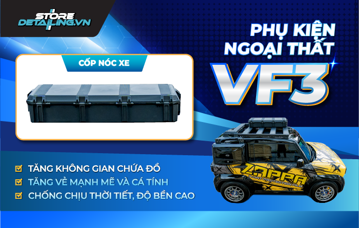 Lắp cốp nóc cho VF3