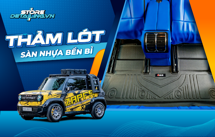 Lắp thảm lót sàn nhựa cho VF3