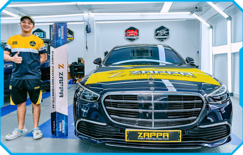 Bảo Vệ Toàn Diện Mercedes S450 Với Gói Dán PPF Zappa 1368