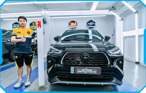 Toyota Yaris Cross Dán Phim Cách Nhiệt 3M Tại STORE DETAILING