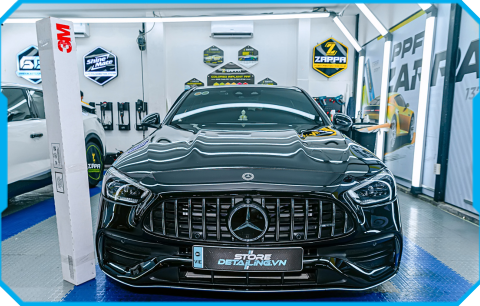 Mercedes-AMG C43 Dán Phim Cách Nhiệt 3M Tại STORE DETAILING