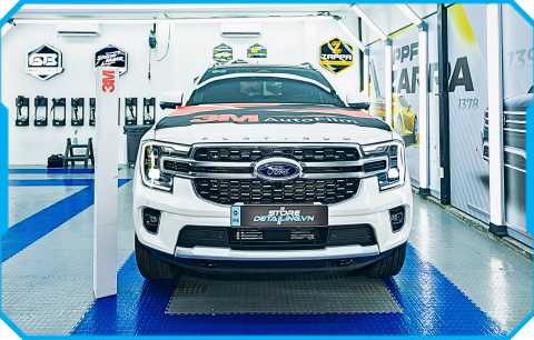 Ford Everest Dán Phim Cách Nhiệt 3M Chính Hãng Tại STORE DETAILING