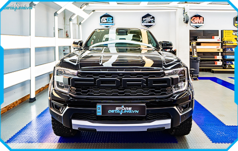 Ford Ranger Raptor Dán Phim Cách Nhiệt Global Tại STORE DETAILING