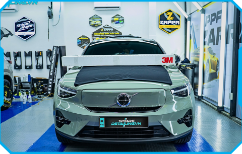 Volvo EC40 Dán Phim Cách Nhiệt 3M Chính Hãng Tại STORE DETAILING