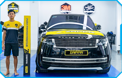 Range Rover Dán PPF Zappa Series 6 – Black Glossy