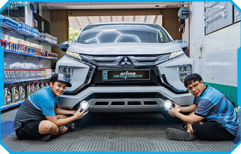Mitsubishi Xpander Nâng Cấp Bi Gầm 3 Inch Tại STORE DETAILING