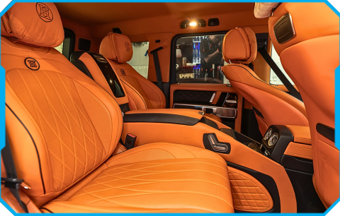 Đổi Màu Nội Thất Mercedes G63 Tại STORE DETAILING