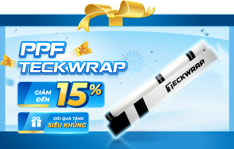 Dán PPF Teckwrap Thách Thức Mọi Va Quẹt