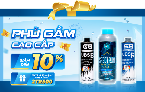 Phủ Gầm Chống Rỉ Sét Bảo Vệ Khung Xe