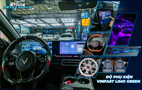 Top 20+ Phụ Kiện Độ Xe Vinfast Limo Green