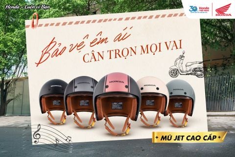 Mũ JET Cao Cấp