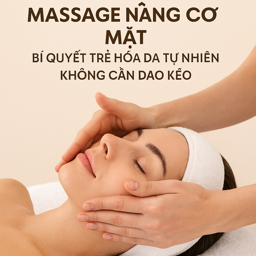 Massage Nâng Cơ Mặt: Bí Quyết Trẻ Hóa Da Tự Nhiên Không Cần Dao Kéo