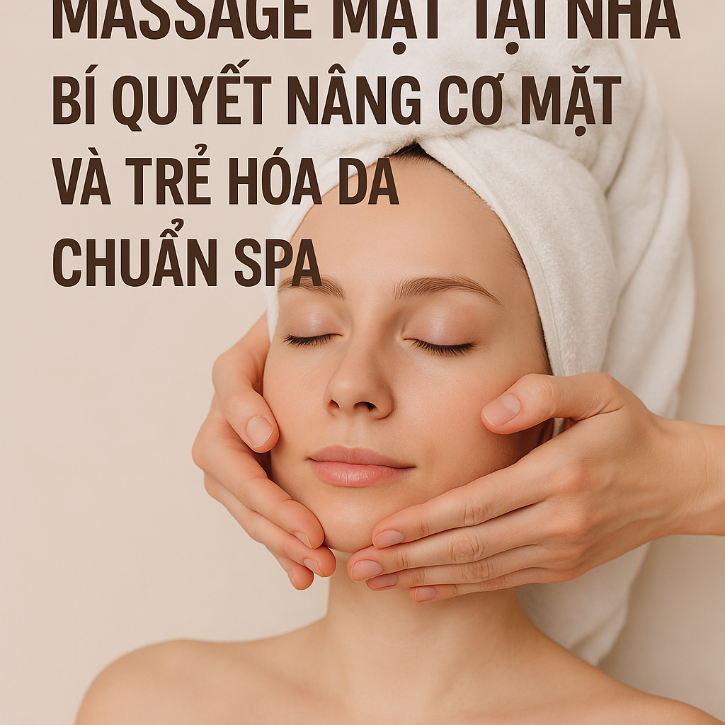 Massage Mặt Tại Nhà: Bí Quyết Nâng Cơ Mặt và Trẻ Hóa Da Chuẩn Spa