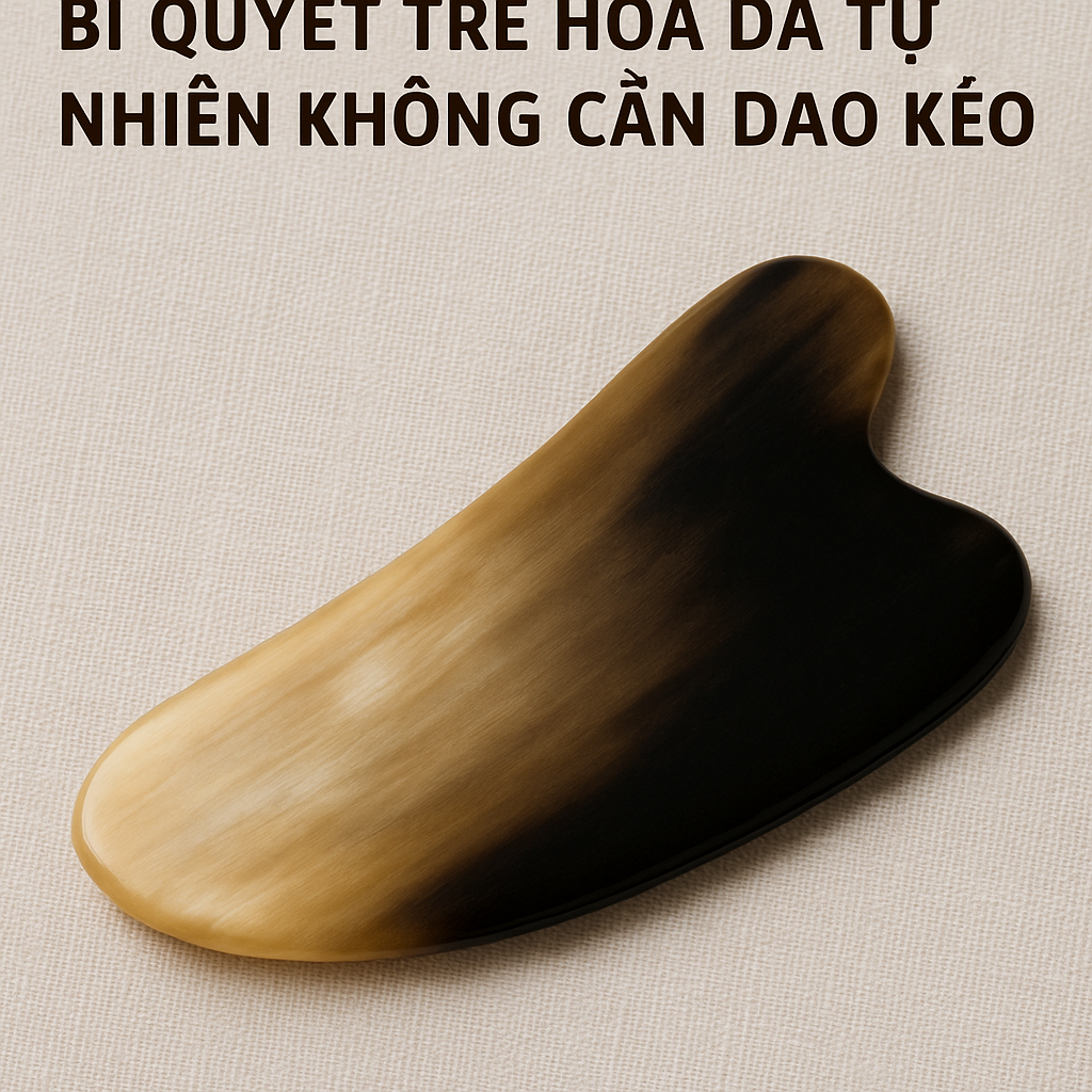 Dụng Cụ Massage Mặt Chế Tác Từ Sừng Trâu: Bí Quyết Trẻ Hóa Da Tự Nhiên Không Cần Dao Kéo