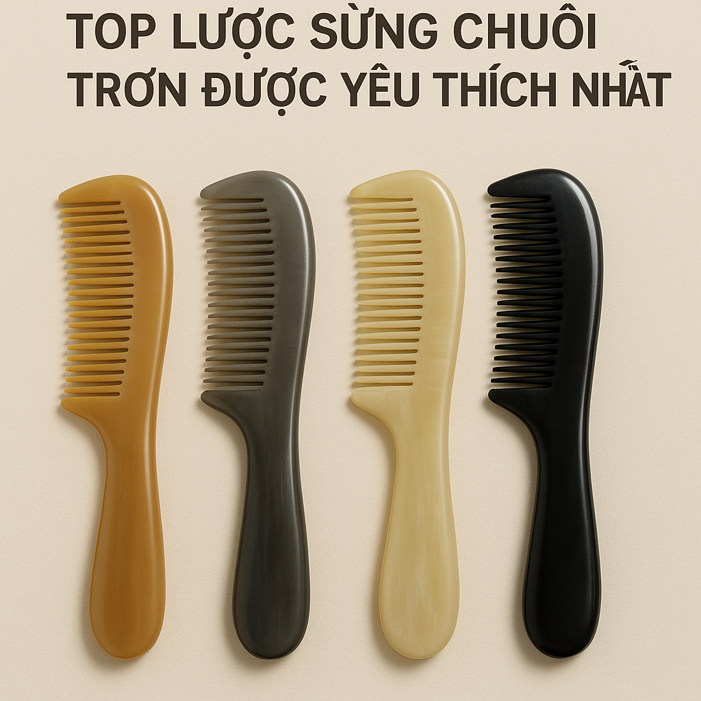 Top Lược Sừng Chuôi Trơn Được Yêu Thích Nhất: Vẻ Đẹp Tinh Tế và Trải Nghiệm Mát Xa Đỉnh Cao
