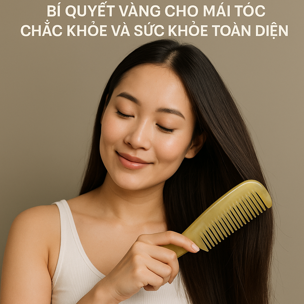 Chải Đầu Bằng Lược Sừng Trâu: Bí Quyết Vàng Cho Mái Tóc Chắc Khỏe Và Sức Khỏe Toàn Diện
