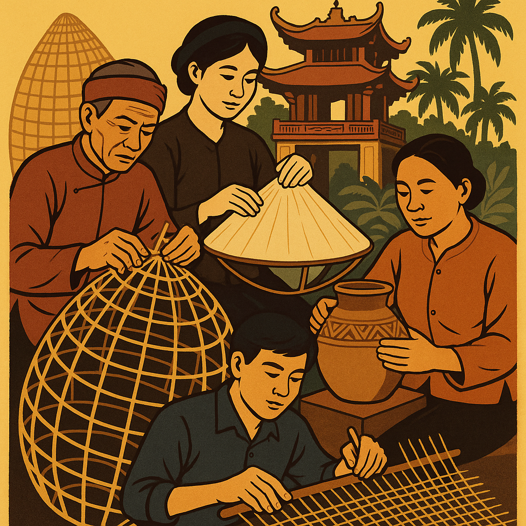 Làng Nghề Thủ Công Mỹ Nghệ Việt Nam: Bảo Tồn Di Sản Văn Hóa Và Nâng Tầm Giá Trị Kinh Tế