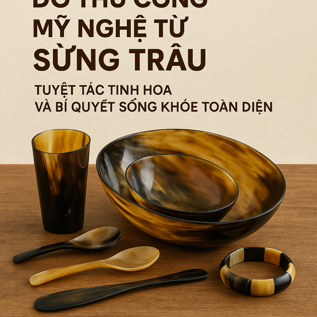 Đồ Thủ Công Mỹ Nghệ Từ Sừng Trâu: Tuyệt Tác Tinh Hoa Và Bí Quyết Sống Khỏe Toàn Diện