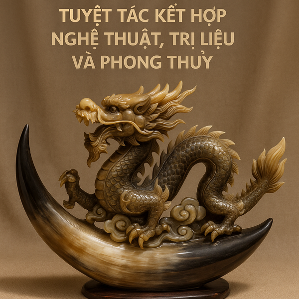 Sản Phẩm Thủ Công Mỹ Nghệ Chế Tác Từ Sừng Trâu: Tuyệt Tác Kết Hợp Nghệ Thuật, Trị Liệu Và Phong Thủy