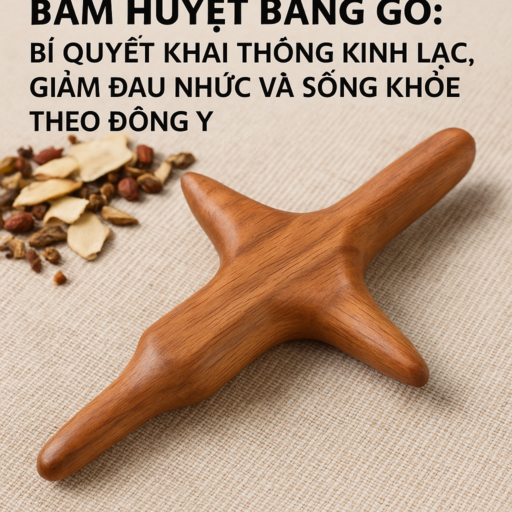 Dụng Cụ Massage Bấm Huyệt Bằng Gỗ: Bí Quyết Khai Thông Kinh Lạc, Giảm Đau Nhức Và Sống Khỏe Theo Đông Y