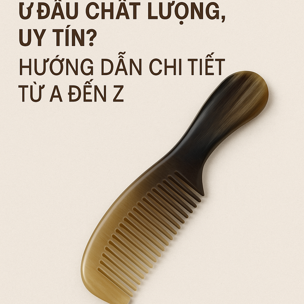Mua Lược Sừng Trâu Ở Đâu Chất Lượng, Uy Tín? Hướng Dẫn Chi Tiết Từ A Đến Z