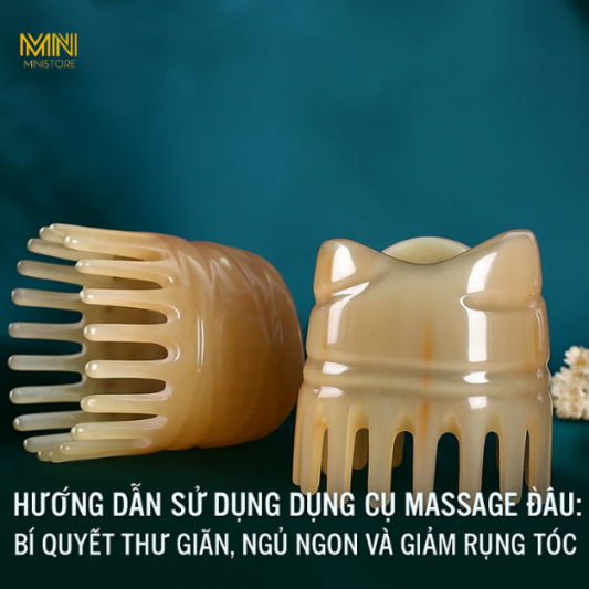 Hướng Dẫn Sử Dụng Dụng Cụ Massage Đầu: Bí Quyết Thư Giãn, Ngủ Ngon Và Giảm Rụng Tóc