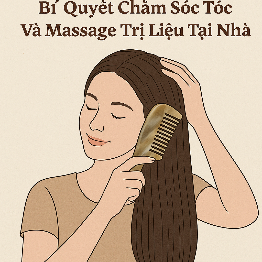 Cách Sử Dụng Lược Sừng Trâu Đúng Chuẩn: Bí Quyết Chăm Sóc Tóc Và Massage Trị Liệu Tại Nhà