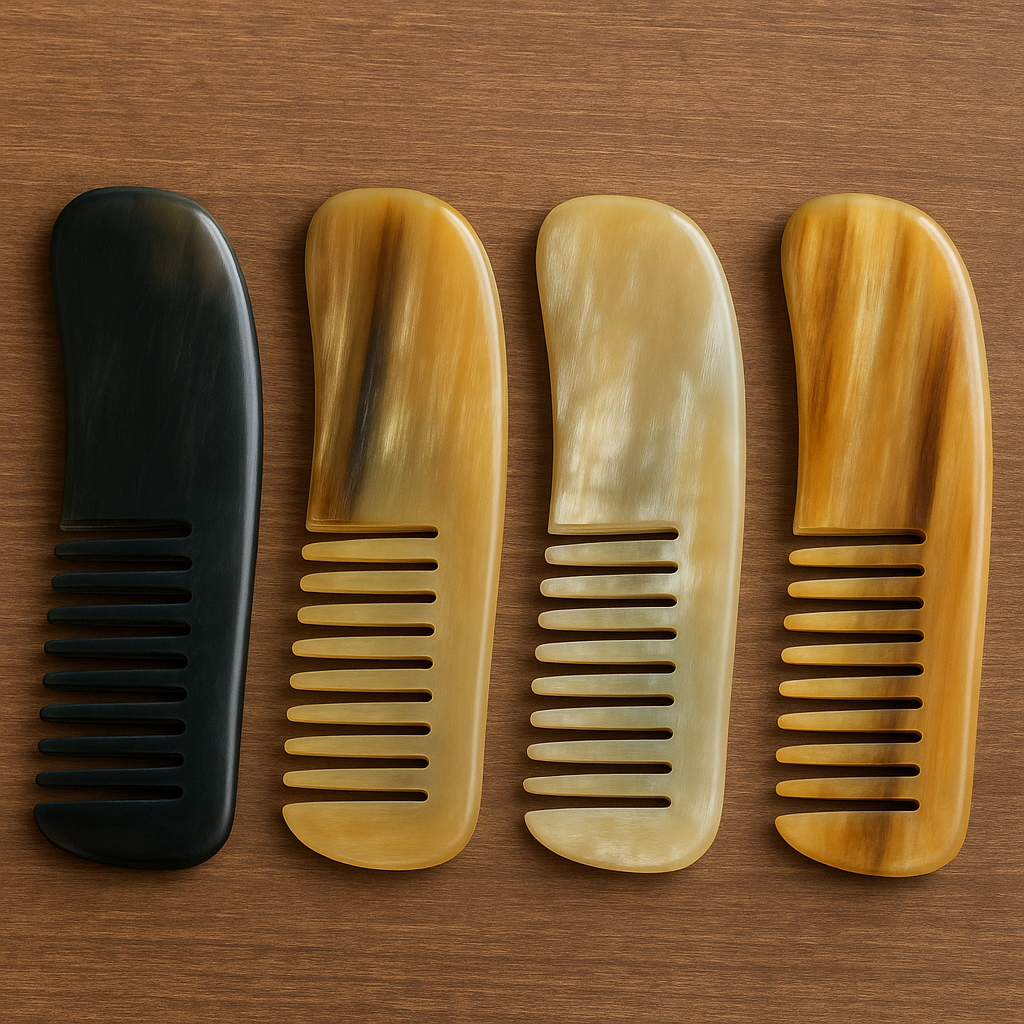Các Dòng Lược Sừng Răng Thưa Chế Tác Từ Sừng Trâu: Bí Quyết Gỡ Rối & Mát Xa Trị Liệu Hoàn Hảo