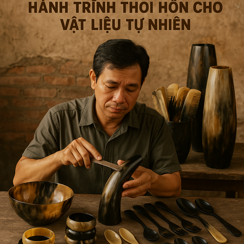 Nghề Thủ Công Mỹ Nghệ Chế Tác Từ Sừng Trâu: Hành Trình Thổi Hồn Cho Vật Liệu Tự Nhiên