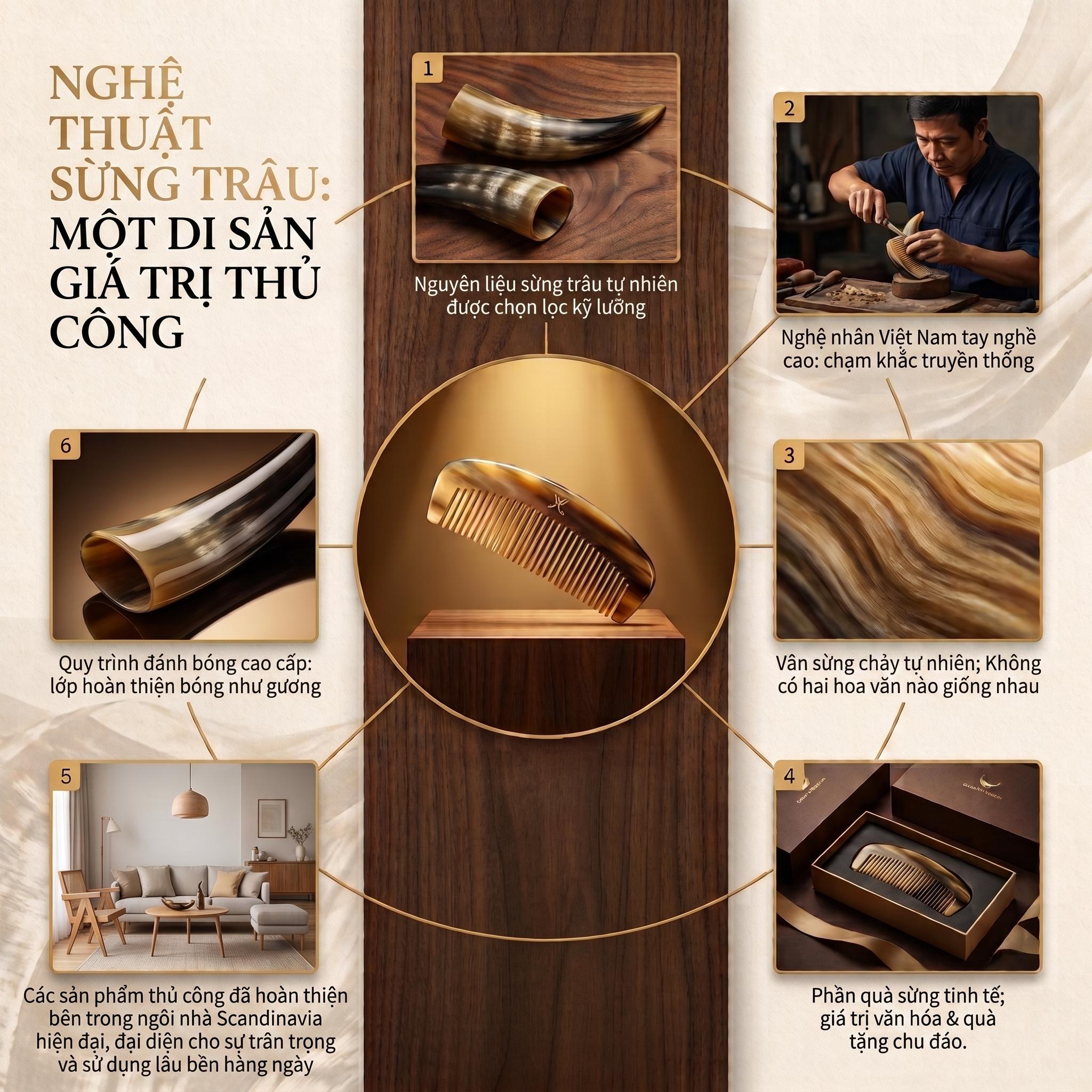 Điều Gì Làm Nên Giá Trị Của Đồ Mỹ Nghệ Sừng Trâu? | Góc Nhìn Chuyên Gia Thủ Công Mỹ Nghệ