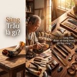 Sừng Trâu Là Gì? Vì Sao Được Dùng Trong Chế Tác Thủ Công Mỹ Nghệ?
