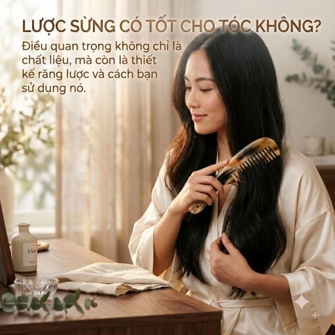 Lược Sừng Có Tốt Cho Tóc Không? Giải Đáp Từ Góc Nhìn Chuyên Gia