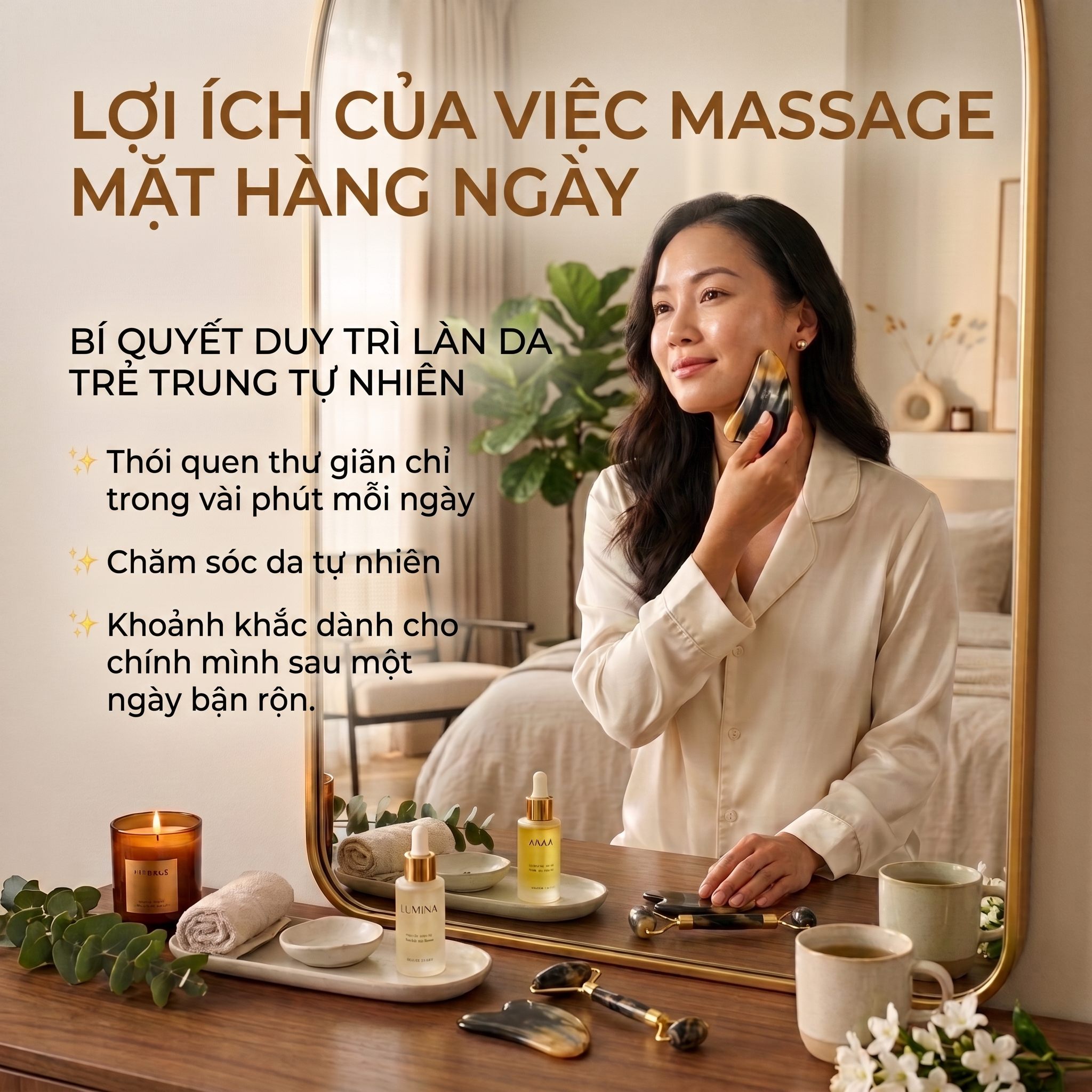 Những Lợi Ích Của Massage Mặt Mỗi Ngày – Bí Quyết Giữ Làn Da Trẻ Đẹp Tự Nhiên