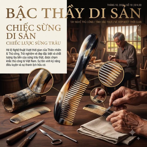 Nguồn gốc của lược sừng trâu