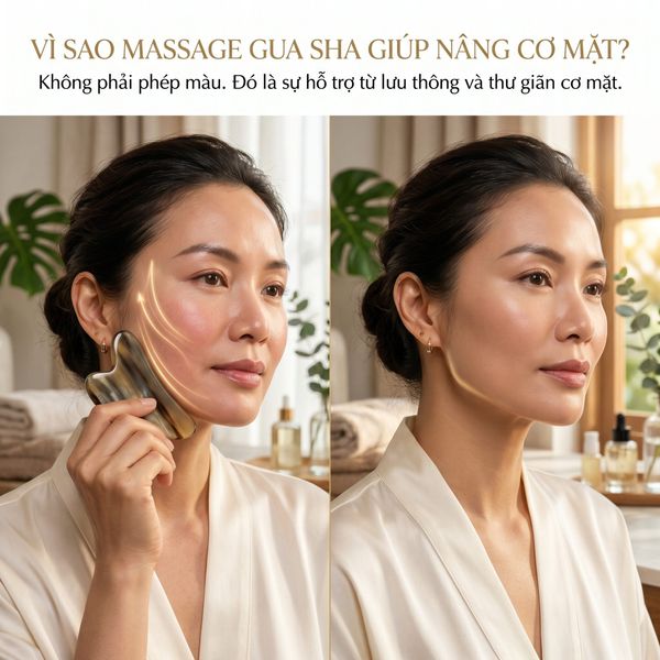 Vì Sao Massage Guasha&nbsp;Giúp Nâng Cơ Mặt?