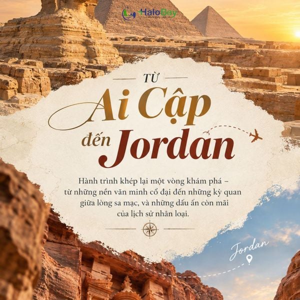 Tour Ai Cập - Jordan 11N10Đ | Từ Dòng Nile Đến Thành Phố Trong Đá
