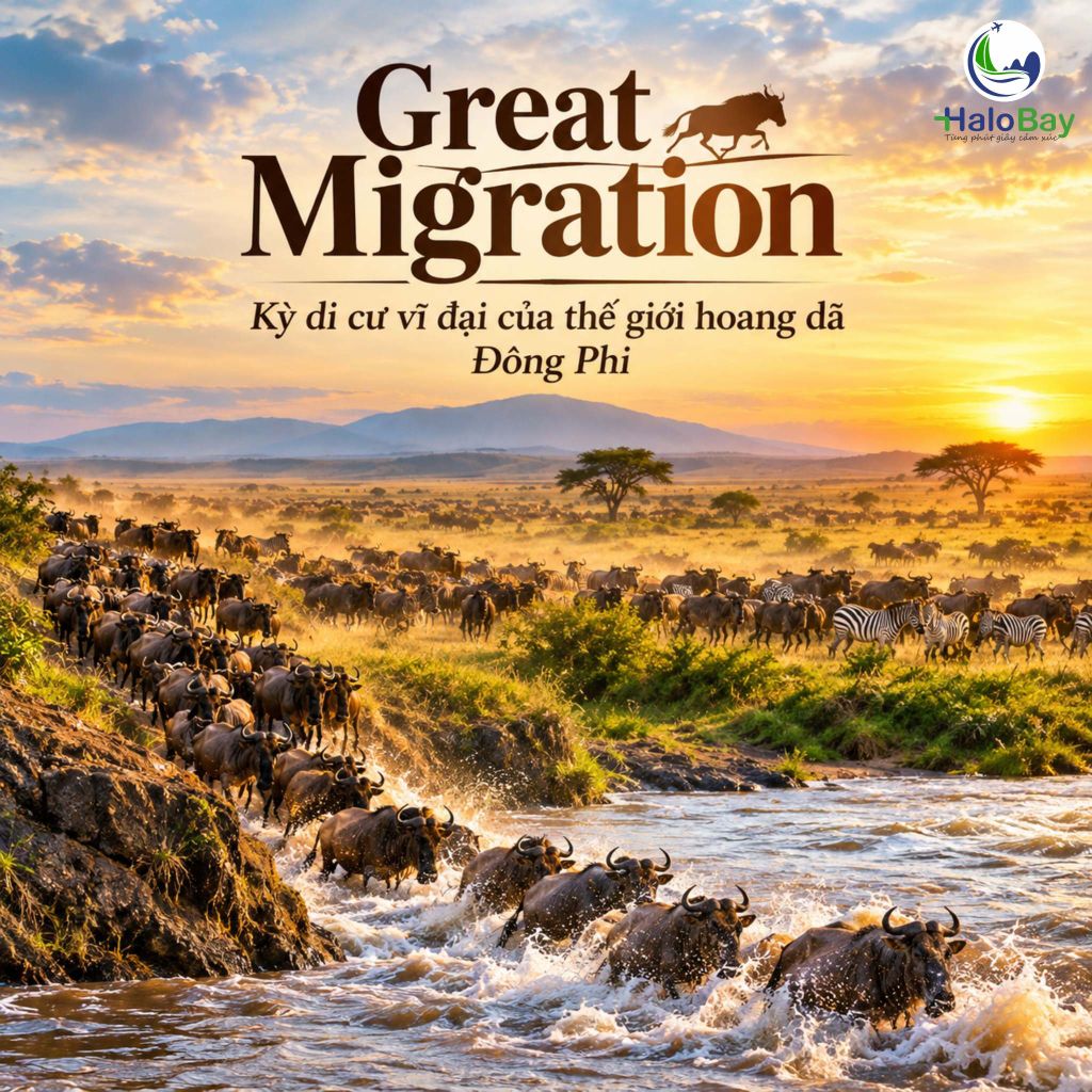 Great Migration – Kỳ di cư vĩ đại của thế giới hoang dã Đông Phi